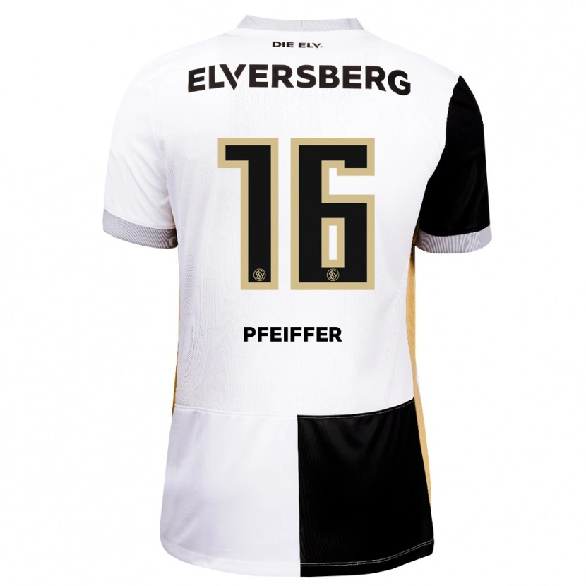 Danxen Criança Camisola Luca Pfeiffer #16 Preto Branco Marrom Principal 2026/27 Camisa Brasil