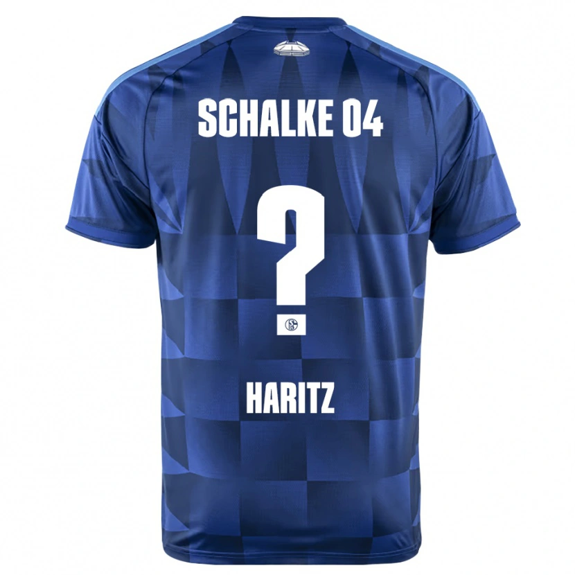 Danxen Criança Camisola Sam Haritz #0 Azul Escuro Amarelo Branco Principal 2026/27 Camisa Brasil