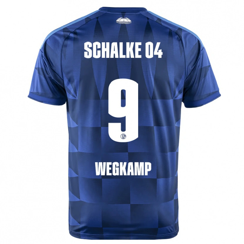 Danxen Criança Camisola Gerrit Wegkamp #9 Azul Escuro Amarelo Branco Principal 2026/27 Camisa Brasil