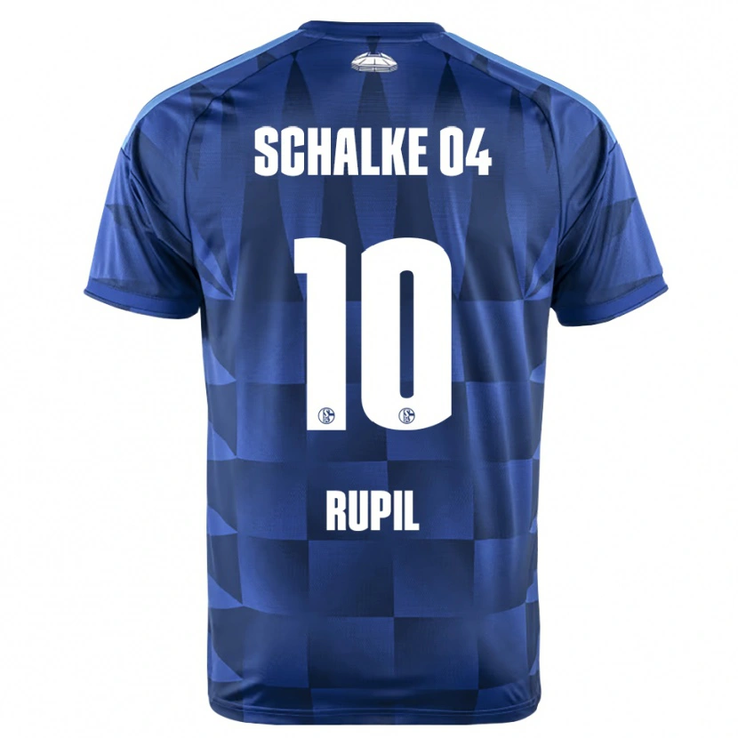 Danxen Criança Camisola Timothé Rupil #10 Azul Escuro Amarelo Branco Principal 2026/27 Camisa Brasil
