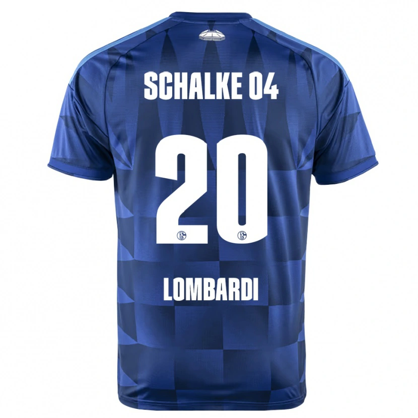 Danxen Criança Camisola Antonio Lombardi #20 Azul Escuro Amarelo Branco Principal 2026/27 Camisa Brasil