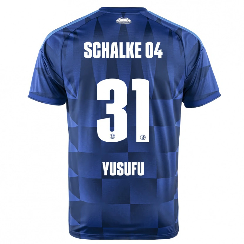 Danxen Criança Camisola Faaris Yusufu #31 Azul Escuro Amarelo Branco Principal 2026/27 Camisa Brasil