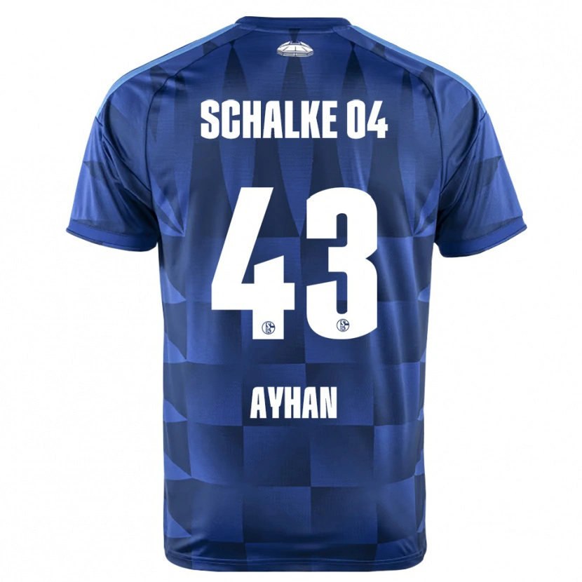 Danxen Criança Camisola Mertcan Ayhan #43 Azul Escuro Amarelo Branco Principal 2026/27 Camisa Brasil