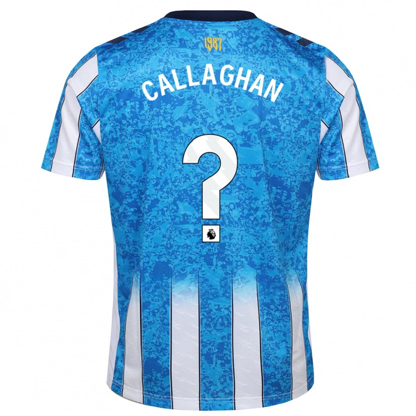 Danxen Criança Camisola Charlie Callaghan #0 Branco Azul Laranja Principal 2026/27 Camisa Brasil