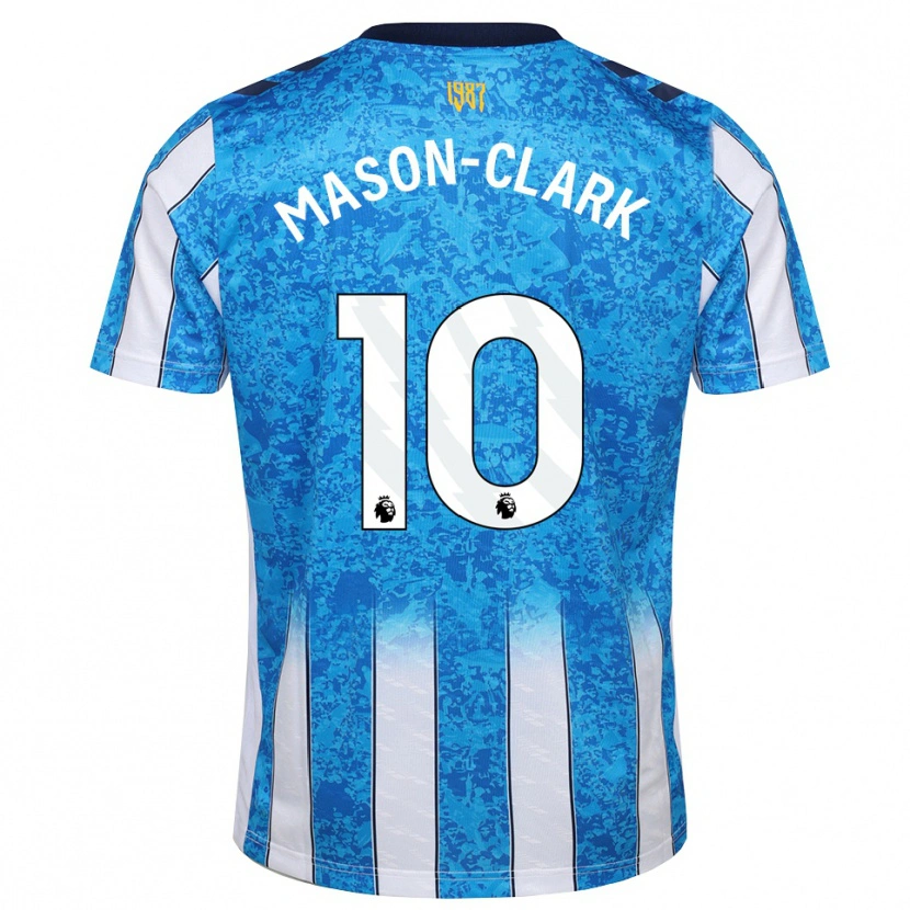 Danxen Criança Camisola Ephron Mason-Clark #10 Branco Azul Laranja Principal 2026/27 Camisa Brasil