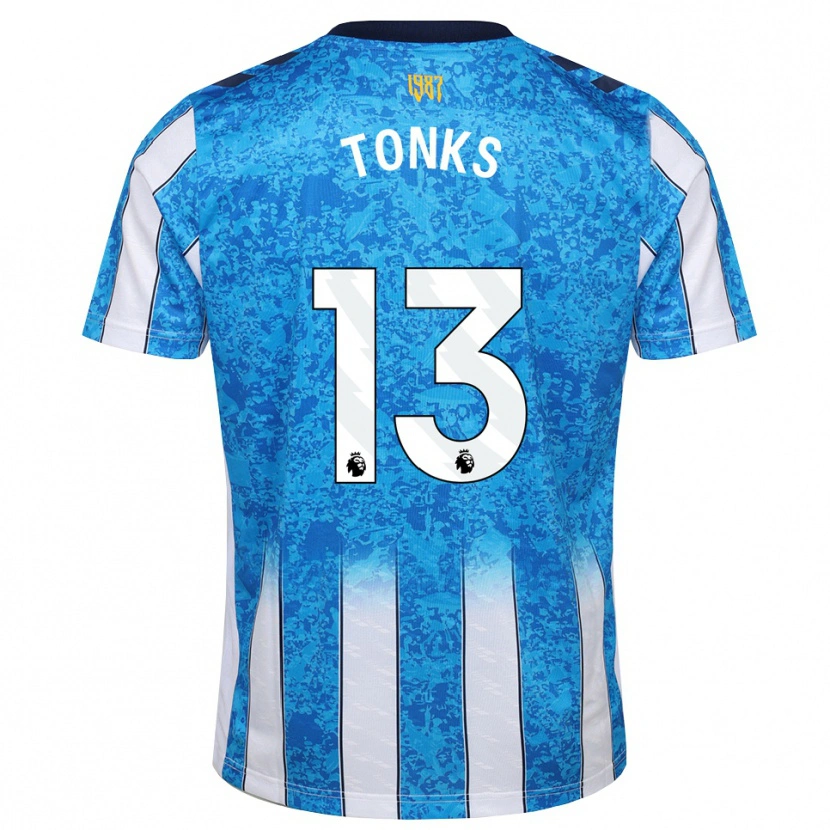 Danxen Criança Camisola Harrison Tonks #13 Branco Azul Laranja Principal 2026/27 Camisa Brasil