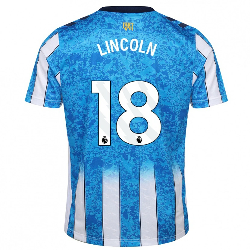 Danxen Criança Camisola Khavarni Lincoln #18 Branco Azul Laranja Principal 2026/27 Camisa Brasil