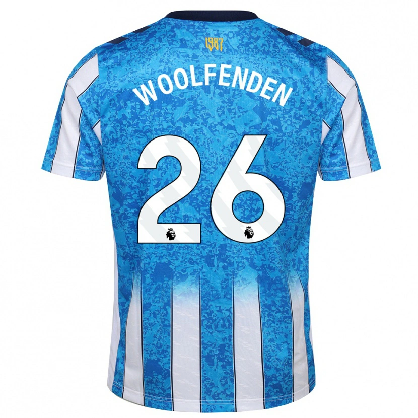 Danxen Criança Camisola Luke Woolfenden #26 Branco Azul Laranja Principal 2026/27 Camisa Brasil