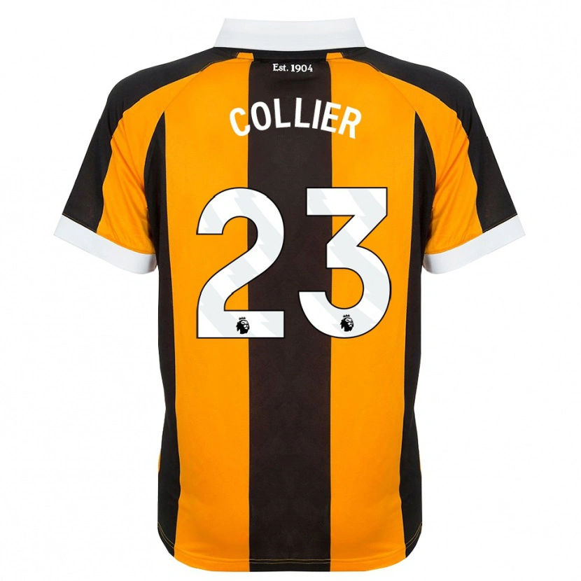Danxen Criança Camisola Holly Johnson-Collier #23 Laranja Preto Branco Principal 2026/27 Camisa Brasil