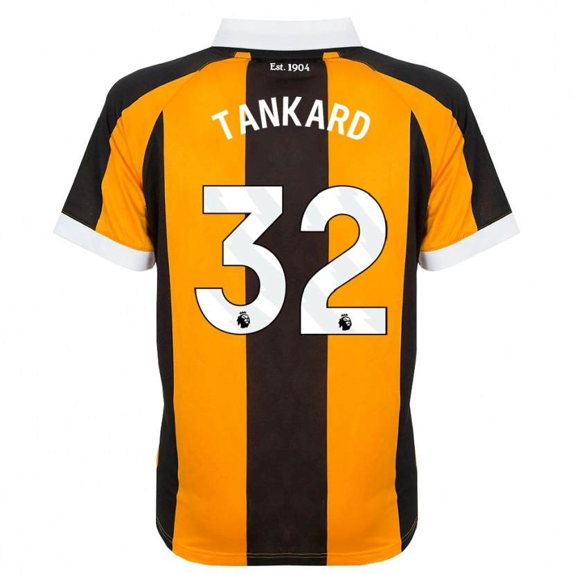 Danxen Criança Camisola Lily Tankard #32 Laranja Preto Branco Principal 2026/27 Camisa Brasil