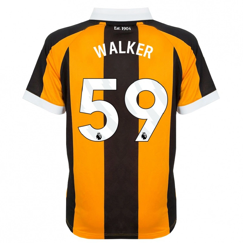 Danxen Criança Camisola Coist Walker #59 Laranja Preto Branco Principal 2026/27 Camisa Brasil