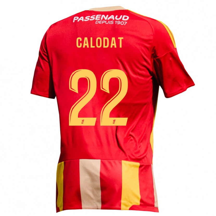 Danxen Criança Camisola Lucas Calodat #22 Amarelo Vermelho Verde Principal 2026/27 Camisa Brasil