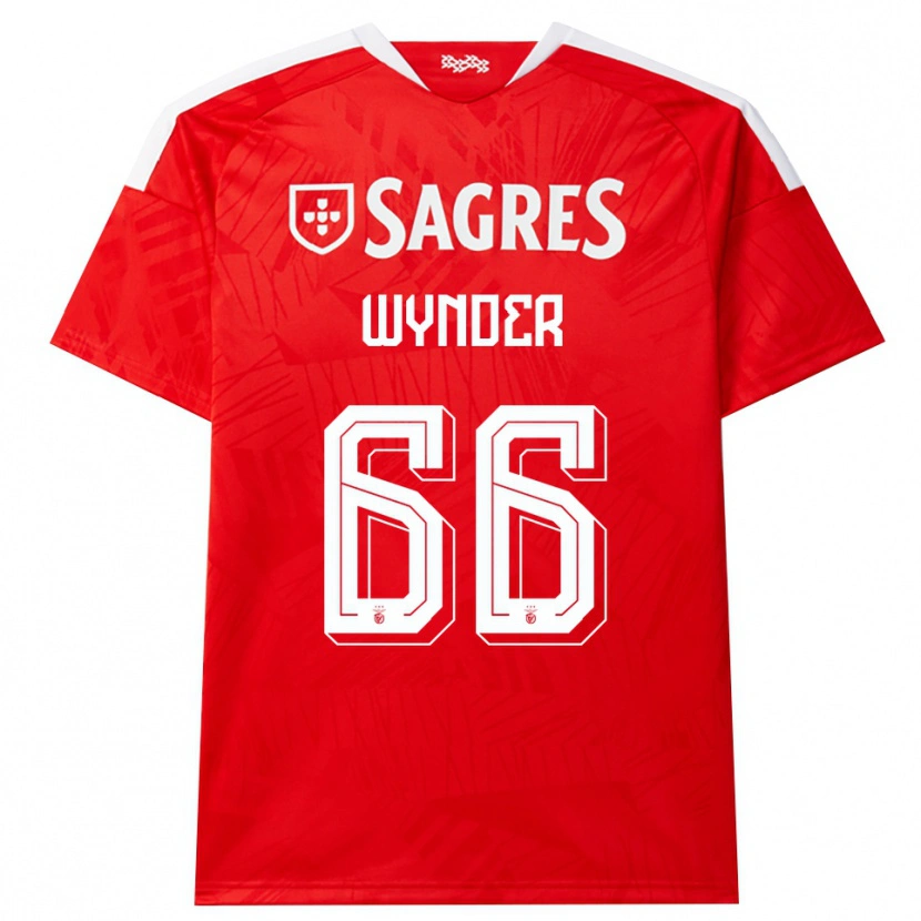 Danxen Criança Camisola Joshua Wynder #66 Vermelho Branco Amarelo Principal 2026/27 Camisa Brasil
