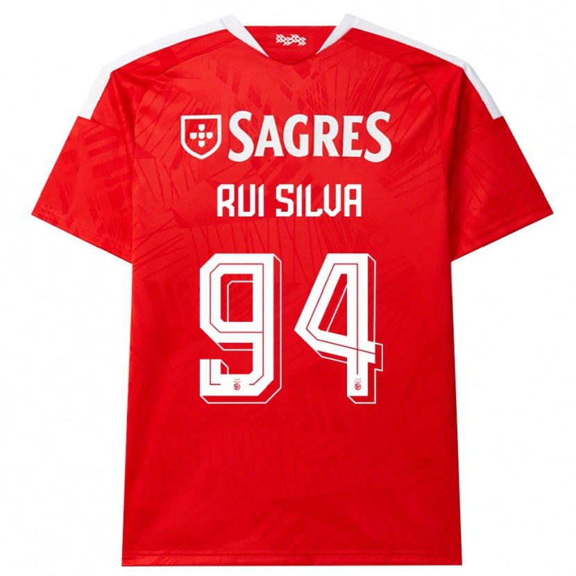 Danxen Criança Camisola Rui Silva #94 Vermelho Branco Amarelo Principal 2026/27 Camisa Brasil