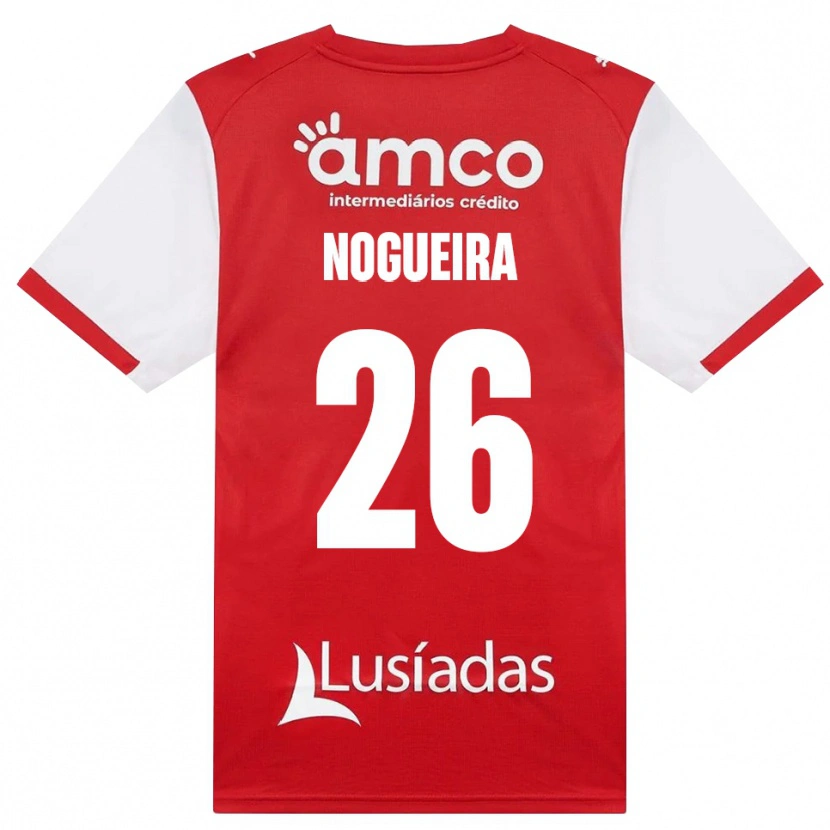 Danxen Criança Camisola Ana Nogueira #26 Branco Vermelho Preto Principal 2026/27 Camisa Brasil