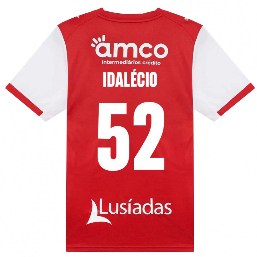 Danxen Criança Camisola Idalécio #52 Branco Vermelho Preto Principal 2026/27 Camisa Brasil