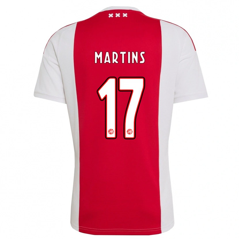 Danxen Criança Camisola Lilinho Martins #17 Vermelho Branco Amarelo Principal 2026/27 Camisa Brasil