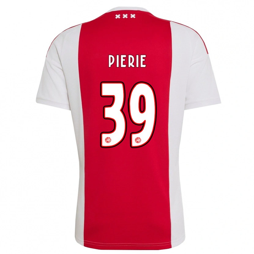 Danxen Criança Camisola Kik Pierie #39 Vermelho Branco Amarelo Principal 2026/27 Camisa Brasil