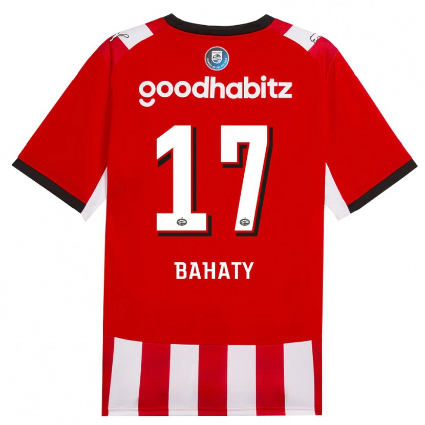 Danxen Criança Camisola Manuel Bahaty #17 Vermelho Branco Preto Principal 2026/27 Camisa Brasil