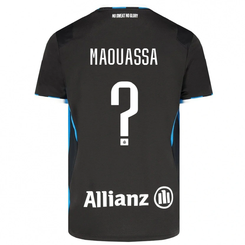 Danxen Criança Camisola Faitout Maouassa #0 Preto Vermelho Azul Principal 2026/27 Camisa Brasil