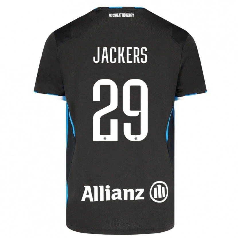 Danxen Criança Camisola Nordin Jackers #29 Preto Vermelho Azul Principal 2026/27 Camisa Brasil