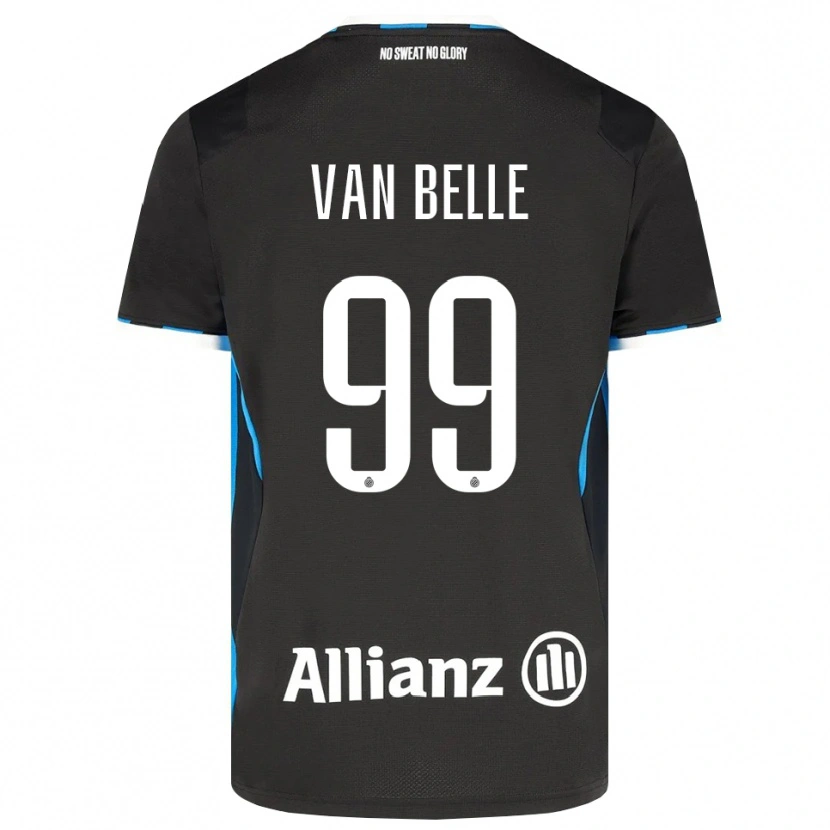 Danxen Criança Camisola Lyndsey Van Belle #99 Preto Vermelho Azul Principal 2026/27 Camisa Brasil