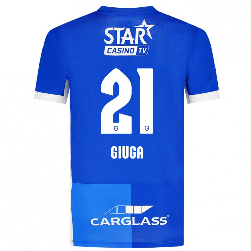 Danxen Criança Camisola Anissa Giuga #21 Mediumblue Royalblue Branco Principal 2026/27 Camisa Brasil
