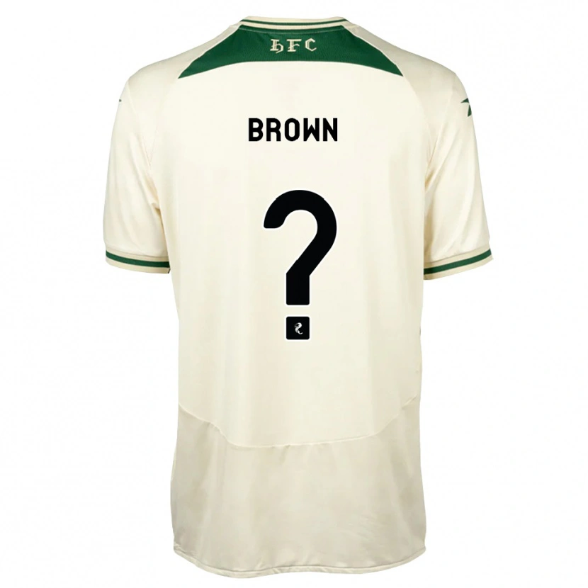 Danxen Criança Camisola Fraser Brown #0 Branco Floresta Alternativa 2026/27 Camisa Brasil
