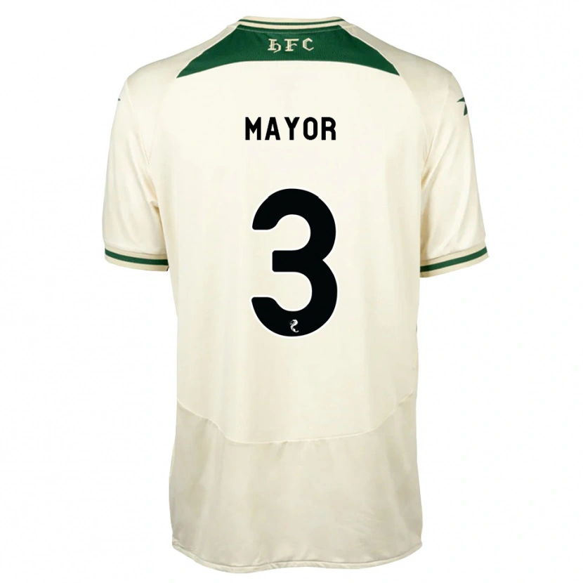Danxen Criança Camisola Adam Mayor #3 Branco Floresta Alternativa 2026/27 Camisa Brasil