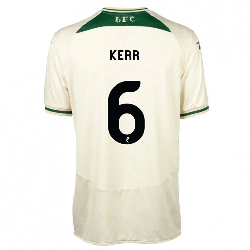 Danxen Criança Camisola Jason Kerr #6 Branco Floresta Alternativa 2026/27 Camisa Brasil