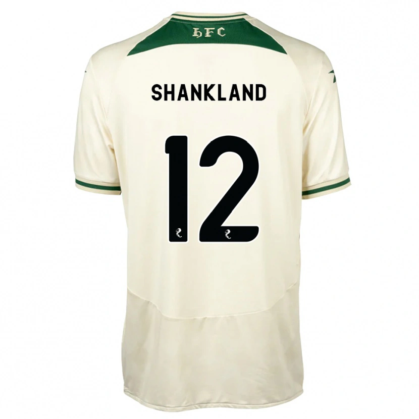 Danxen Criança Camisola Cole Shankland #12 Branco Floresta Alternativa 2026/27 Camisa Brasil