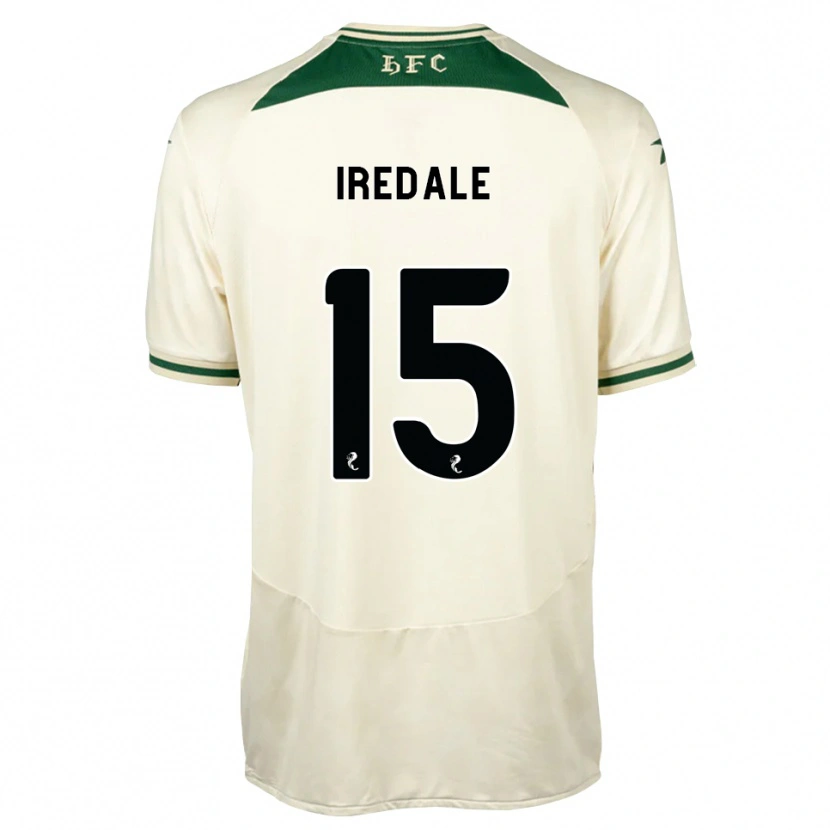 Danxen Criança Camisola Jack Iredale #15 Branco Floresta Alternativa 2026/27 Camisa Brasil