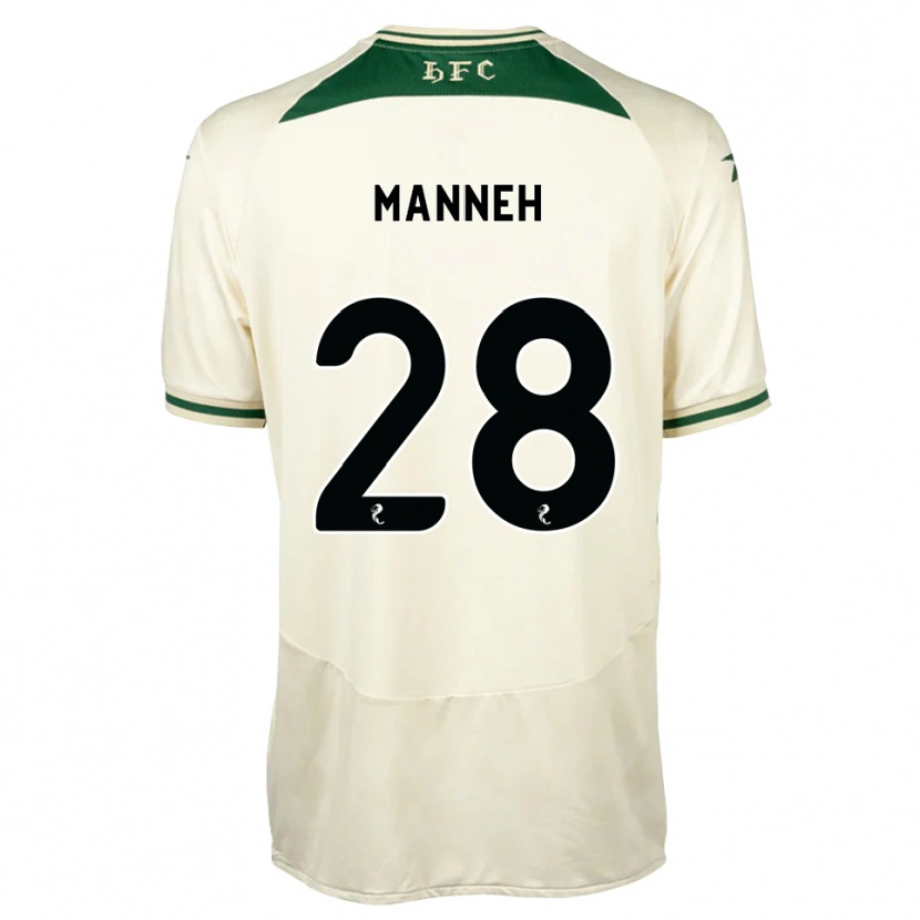Danxen Criança Camisola Alasana Manneh #28 Branco Floresta Alternativa 2026/27 Camisa Brasil