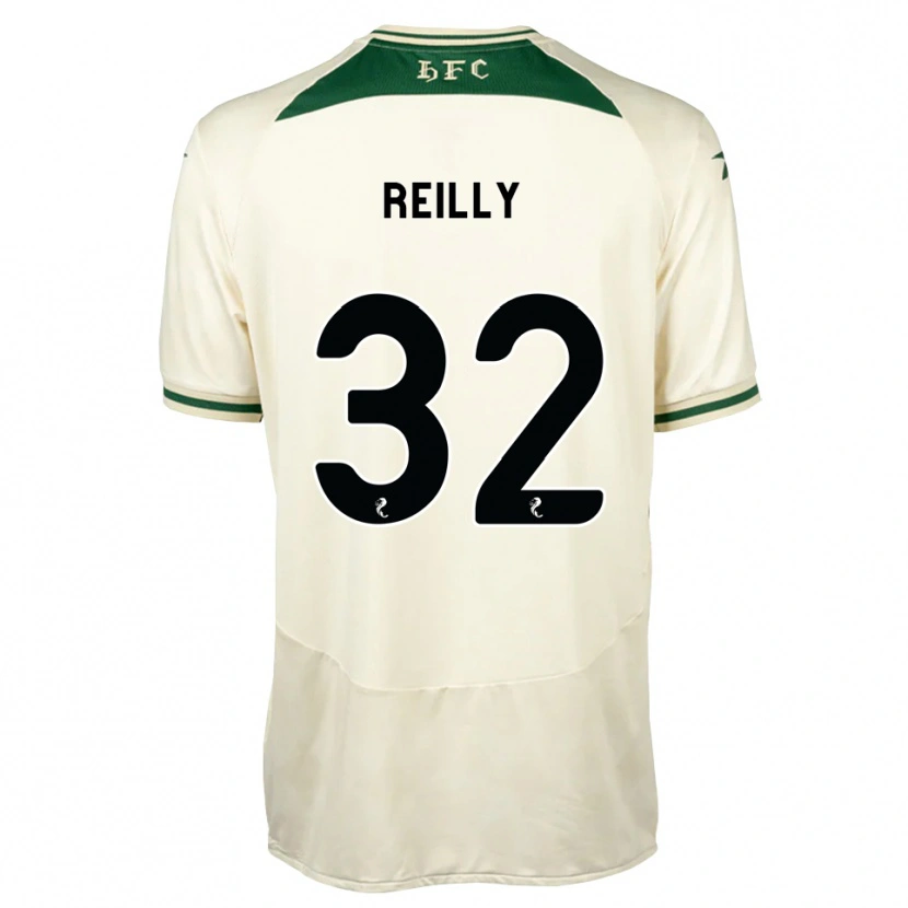 Danxen Criança Camisola Kirsten Reilly #32 Branco Floresta Alternativa 2026/27 Camisa Brasil