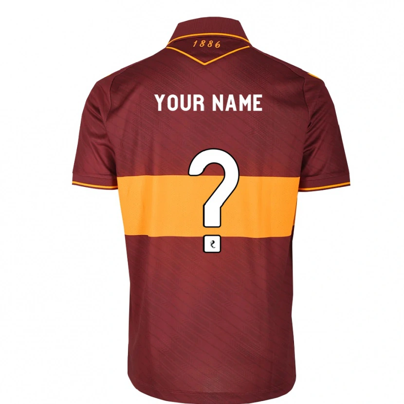 Danxen Criança Camisola Seu Nome #0 Laranja Marrom Alternativa 2026/27 Camisa Brasil