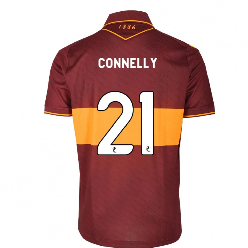 Danxen Criança Camisola Matty Connelly #21 Laranja Marrom Alternativa 2026/27 Camisa Brasil
