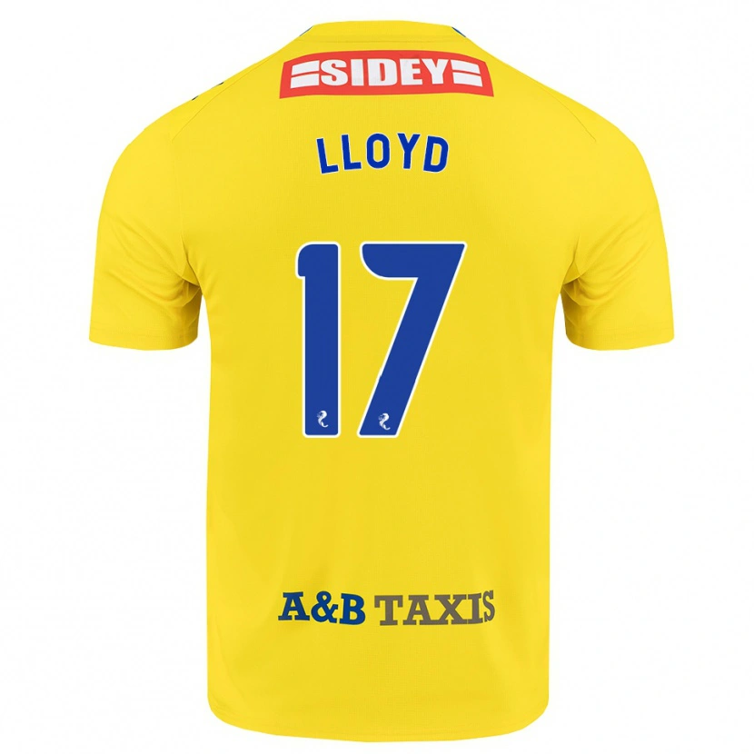 Danxen Criança Camisola Louis Lloyd #17 Amarelo Azul Preto Alternativa 2026/27 Camisa Brasil