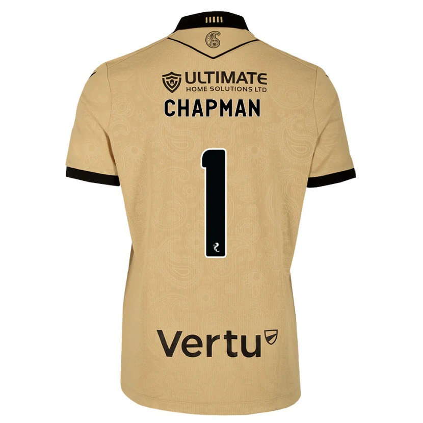 Danxen Criança Camisola Jacob Chapman #1 Madeira Queimada Preto Alternativa 2026/27 Camisa Brasil