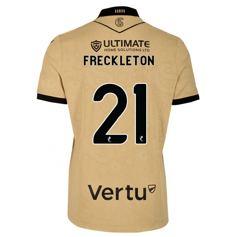 Danxen Criança Camisola Miguel Freckleton #21 Madeira Queimada Preto Alternativa 2026/27 Camisa Brasil