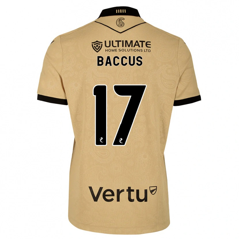 Danxen Criança Camisola Keanu Baccus #17 Madeira Queimada Preto Alternativa 2026/27 Camisa Brasil