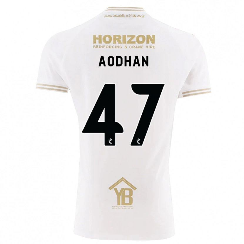Danxen Criança Camisola Aodhan Doherty #47 Trigo Branco Alternativa 2026/27 Camisa Brasil