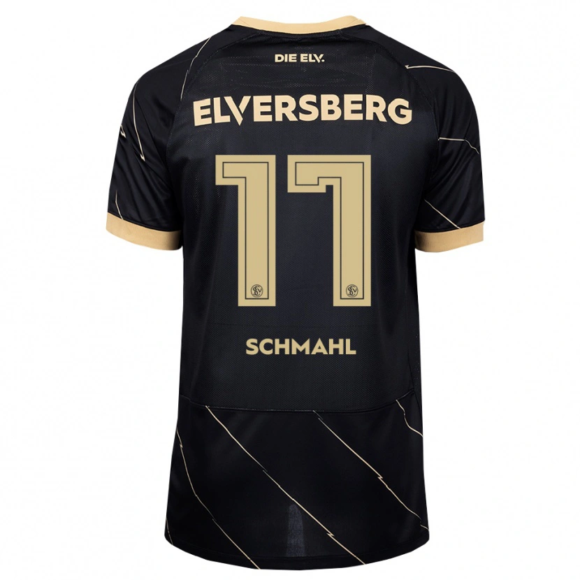 Danxen Criança Camisola Frederik Schmahl #17 Preto Marrom Alternativa 2026/27 Camisa Brasil