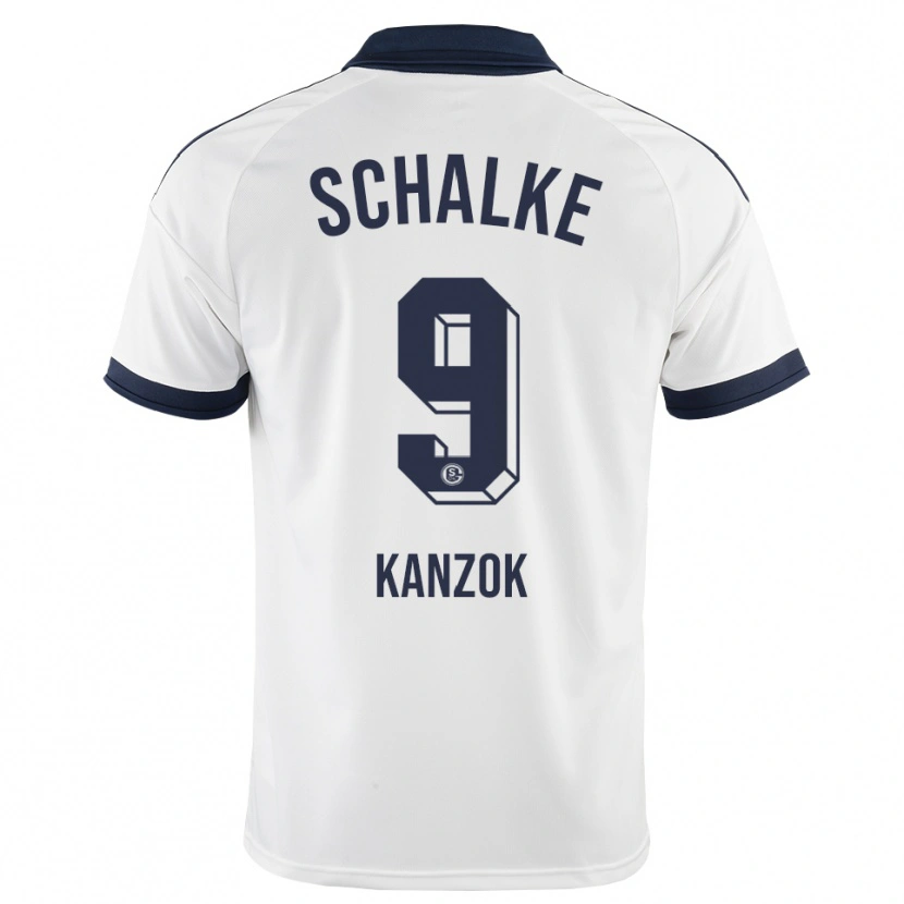 Danxen Criança Camisola Philipp Kanzok #9 Preto Branco Alternativa 2026/27 Camisa Brasil