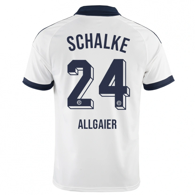 Danxen Criança Camisola Felix Allgaier #24 Preto Branco Alternativa 2026/27 Camisa Brasil