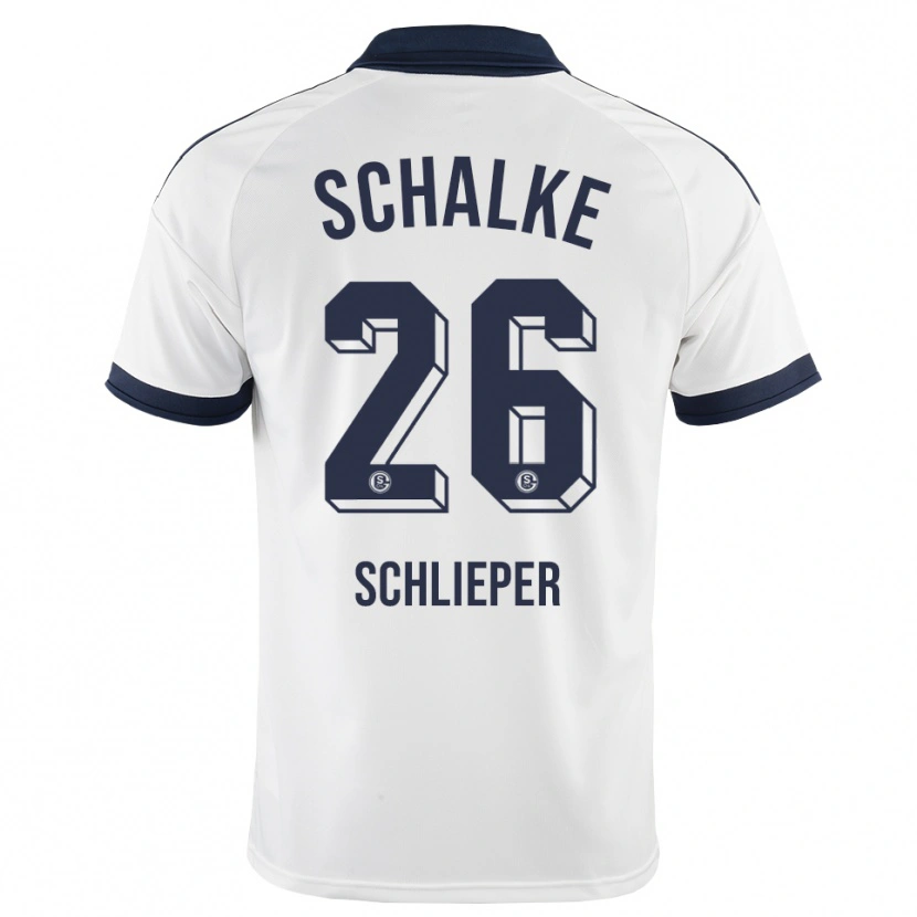 Danxen Criança Camisola Ben Schlieper #26 Preto Branco Alternativa 2026/27 Camisa Brasil