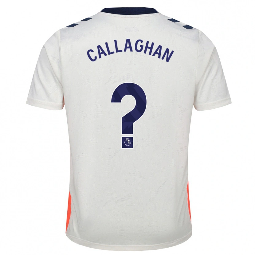 Danxen Criança Camisola Charlie Callaghan #0 Branco Laranja Azul Real Alternativa 2026/27 Camisa Brasil