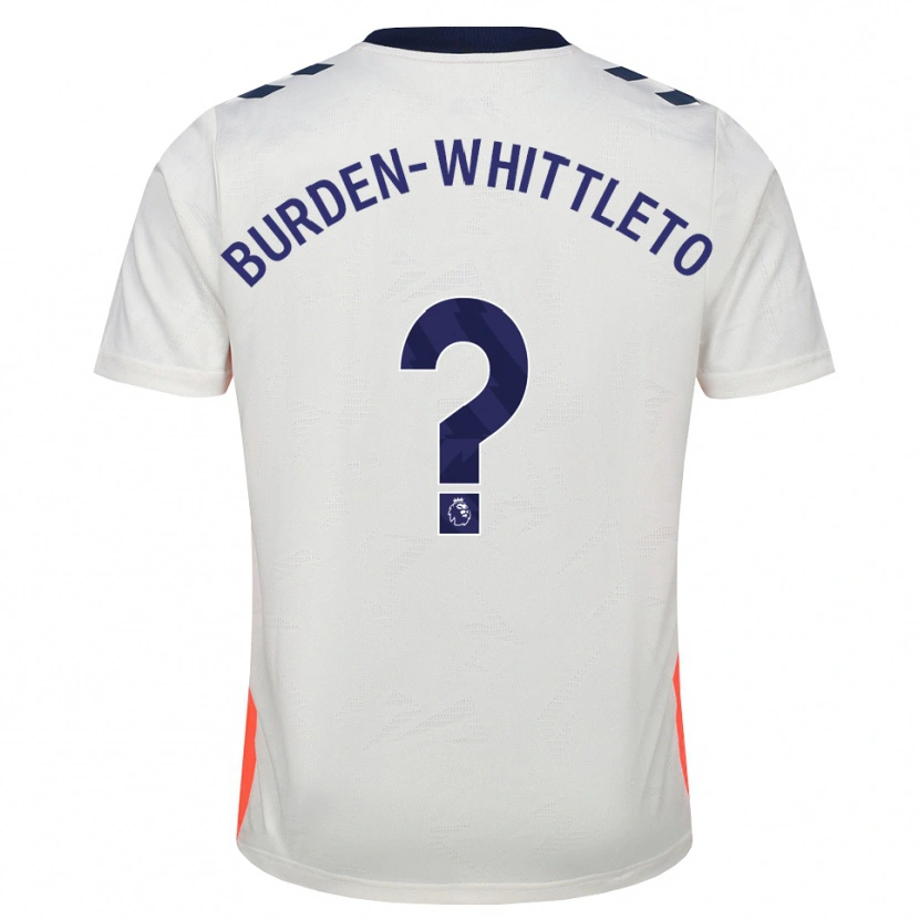 Danxen Criança Camisola Charlie Burden-Whittleton #0 Branco Laranja Azul Real Alternativa 2026/27 Camisa Brasil