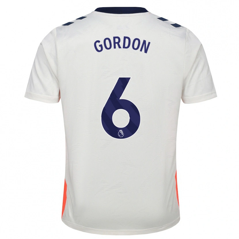 Danxen Criança Camisola Joshua Gordon #6 Branco Laranja Azul Real Alternativa 2026/27 Camisa Brasil