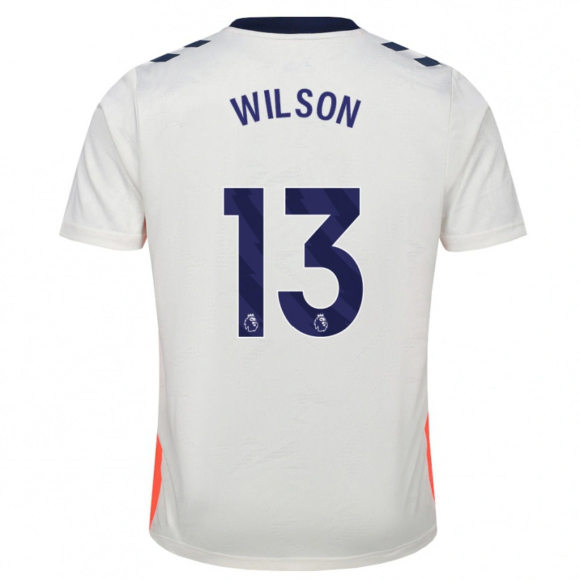 Danxen Criança Camisola Ben Wilson #13 Branco Laranja Azul Real Alternativa 2026/27 Camisa Brasil