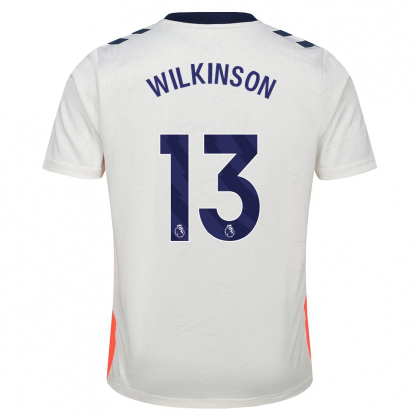 Danxen Criança Camisola Mitchell Wilkinson #13 Branco Laranja Azul Real Alternativa 2026/27 Camisa Brasil
